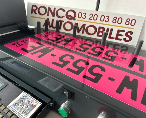 Immatriculation v&eacute;hicules Roncq